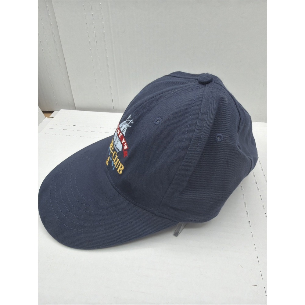 Walt Disney World Disney Yacht Club Resort Strapback Adjustable Hat Cap Blue - Picture 3 of 11
